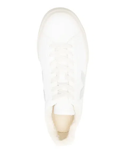 Veja Campo Bicolor Leather Low-top Sneakers In Animal Print