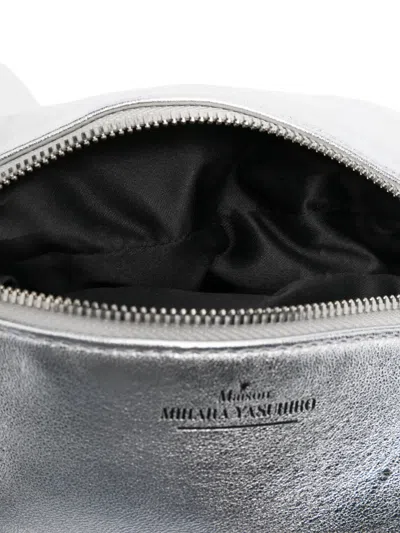 Miharayasuhiro Dolls Bear Cross Body Bag In Silver