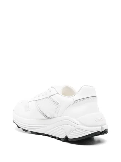Common Projects Premium Runner In Mesh Sneakers White In White