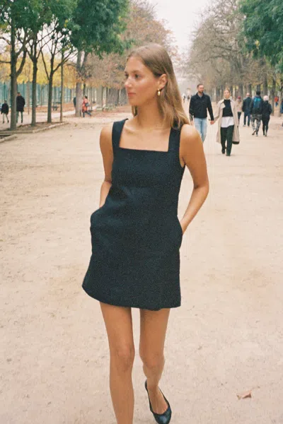 The Posse Alice Mini Dress In Black