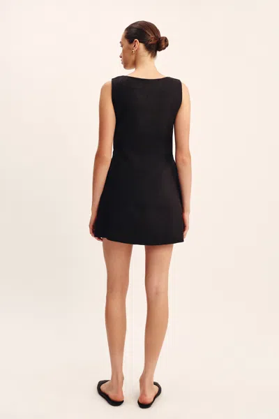 The Posse Alice Mini Dress In Black