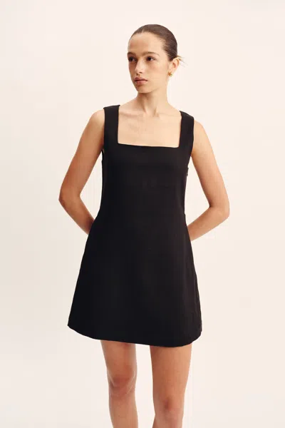 The Posse Alice Mini Dress In Black