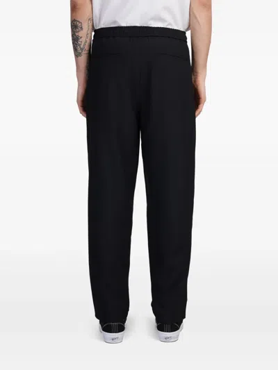 Attachment Tapered Trousers In Black