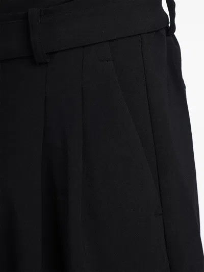Attachment Straight-leg Trousers In Black