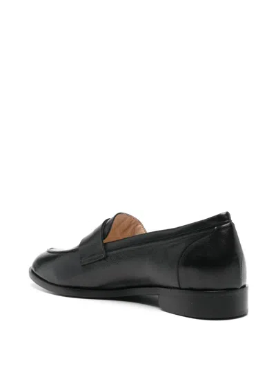 P.a.r.o.s.h Leather Loafers In Black