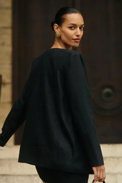 The Posse Rio Shift Jacket In Black