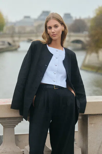 The Posse Rio Shift Jacket In Black