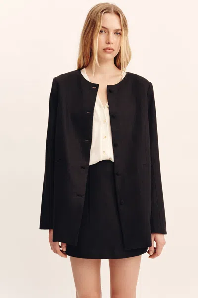 The Posse Rio Shift Jacket In Black