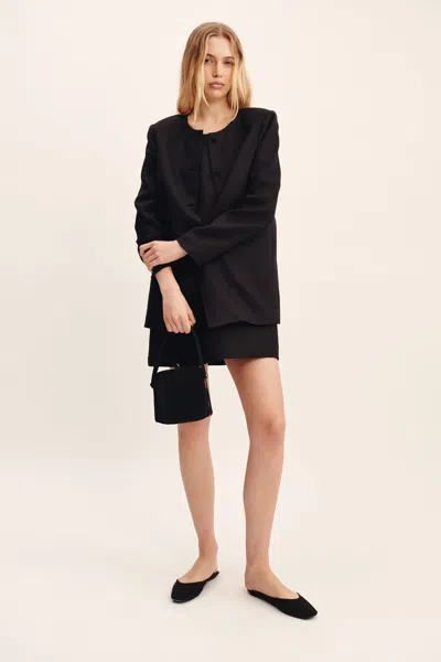 The Posse Rio Shift Jacket In Black