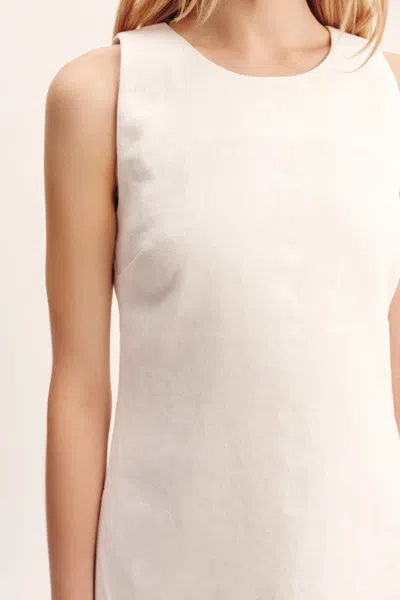 The Posse Ellen Mini Dress In Ivory