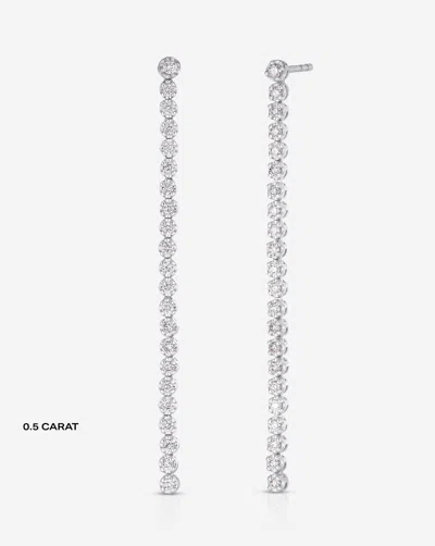 Ring Concierge Tennis Trio Earrings In Metallic