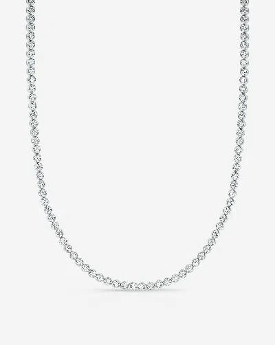 Ring Concierge 2-in-1 Diamond Tennis Necklace + Bracelet In Metallic