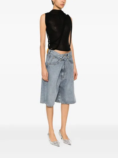 Ottolinger Deconstructed Top In Black