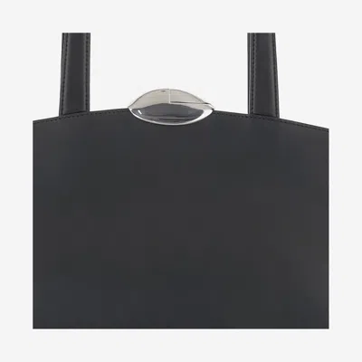 Benedetta Bruzziches Womens Nightly Serena Leather Shoulder Bag In Black