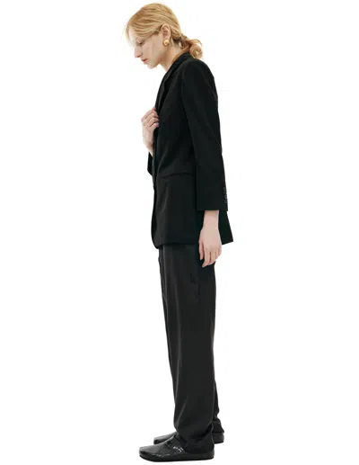 The Row Holbrook Wool Blazer In Black