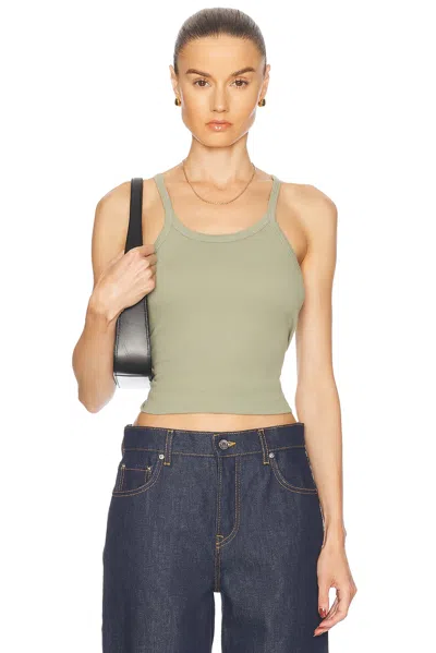 Éterne Rib Tank Top In Sage