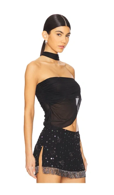 Mirror Palais Deity Top In Black