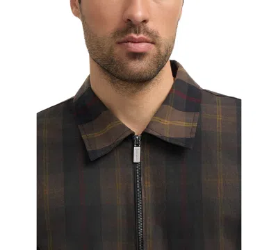 Hunter Men's Foster Wax Trucker Jacket In Black