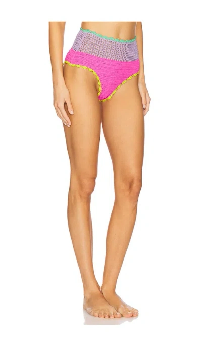 Beach Riot Brinley Bottom In Technicolor Rays