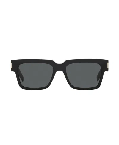 Saint Laurent Black Sl 732 Vadim Sunglasses In Grey