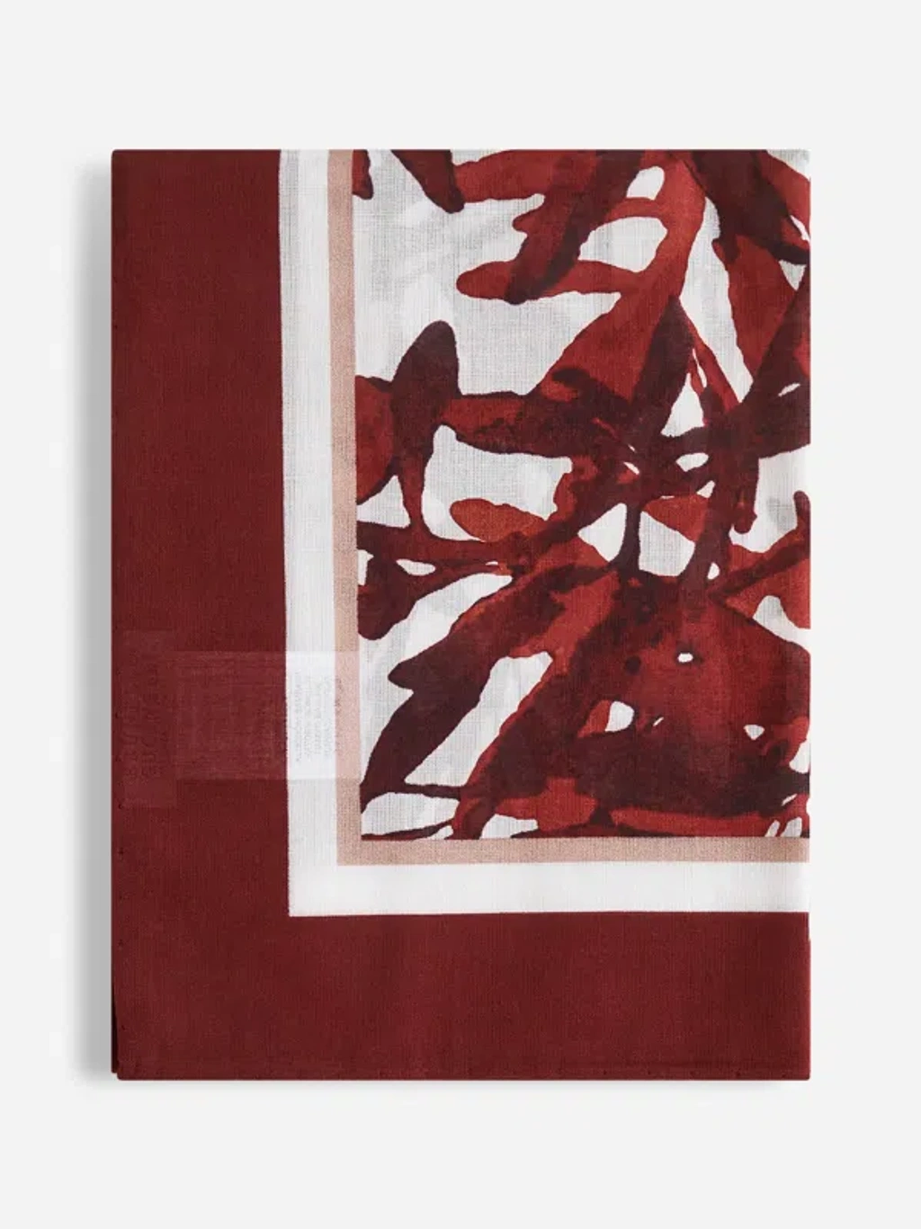 スカーフ Brunello Cucinelli Cotton Foulard With Herbarium Print Cotton foulard with Herbarium print BRUNELLO CUCINELLI