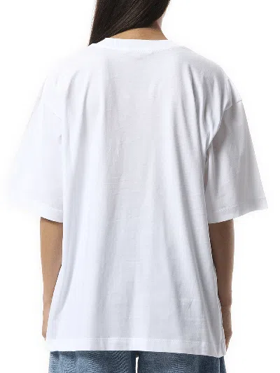 Marni Jersey Logo Short Sleeved T-shirt In Multi