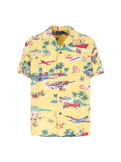 Polo Ralph Lauren Polo À Motif In Yellow
