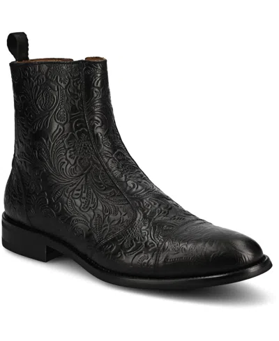 Taft Lewis Boot In Noir Viejo