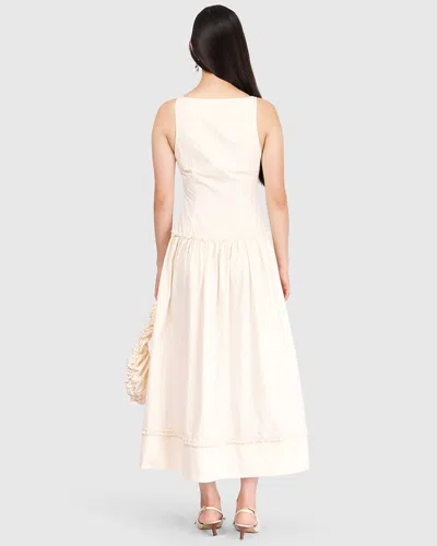 My Mum Made It Button Maxi Dress In Bone