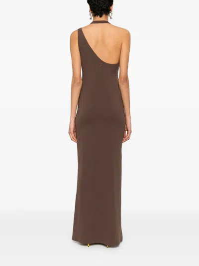 Patrizia Pepe Dress In Brown