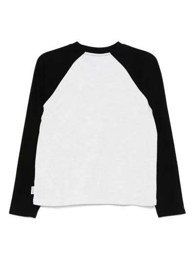 Chocoolate Raglan Long-sleeved T-shirt In Black