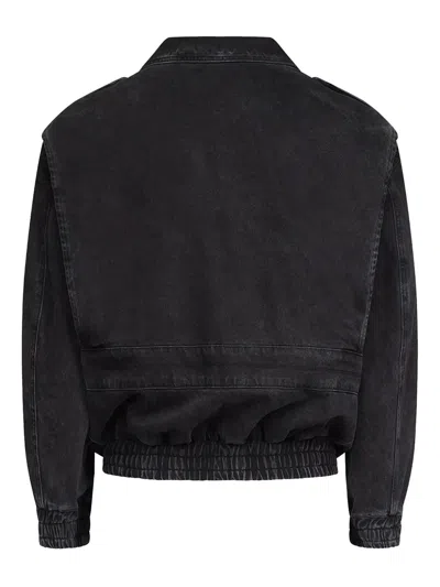 Ludovic De Saint Sernin Robert Bomber Jacket In Black