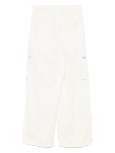 Chocoolate Wide-leg Cargo Pants In Neutrals
