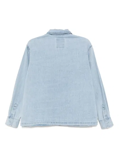 Chocoolate Logo-embroidered Shirt In Blue