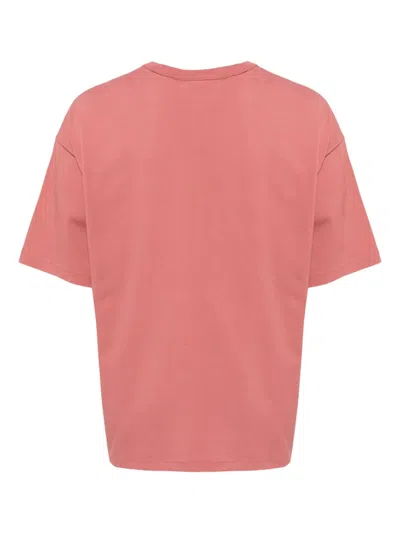 Chocoolate Logo-embroidered T-shirt In Pink
