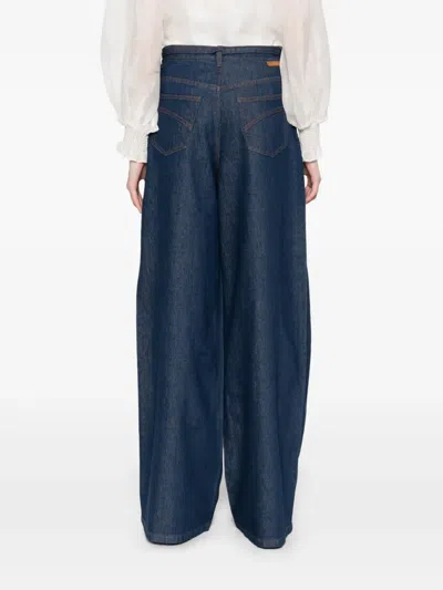 Zimmermann Flared Jeans In Blue