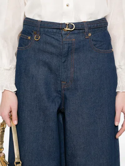 Zimmermann Flared Jeans In Blue
