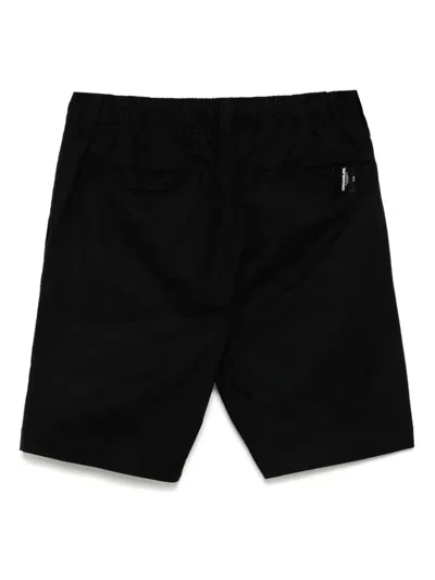 Chocoolate Drawstring Bermuda Shorts In Black