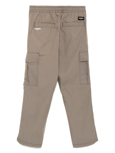 Chocoolate Drawstring Cargo Trousers In Neutrals