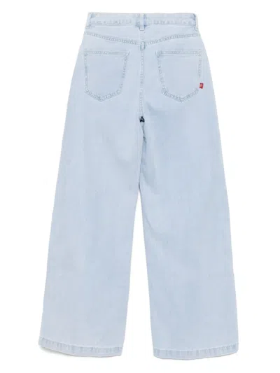 Chocoolate Wide-leg Jeans In Blue