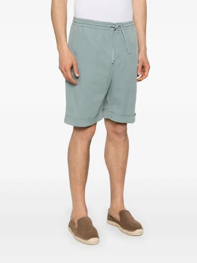 Canali Drawstring Shorts In Blue