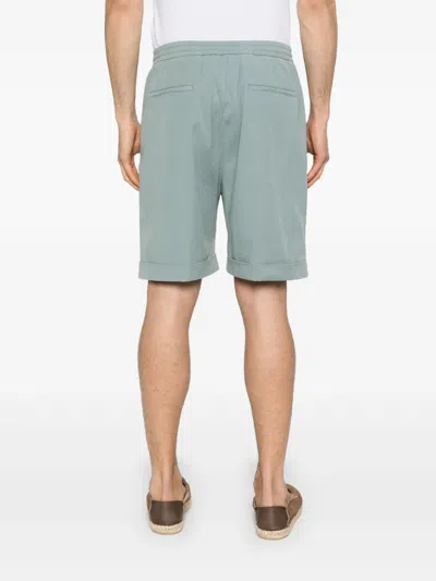 Canali Drawstring Shorts In Blue