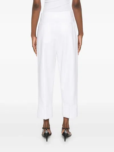 Ralph Lauren Belt Loops Slacks In White