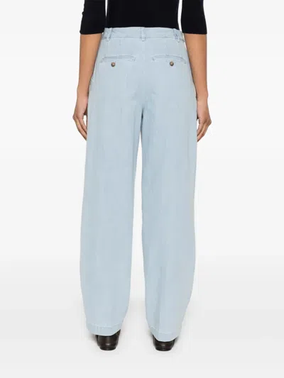 Apc A.p.c. Pants In Blue