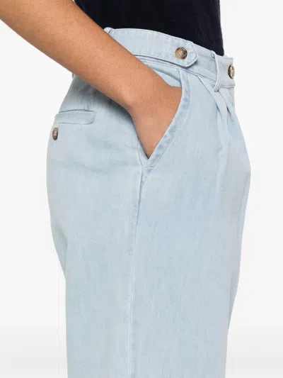 Apc A.p.c. Pants In Blue