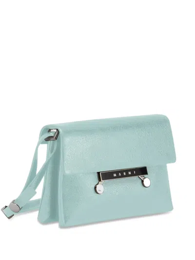 Marni Small Envelope Shoulder Bag In Blue