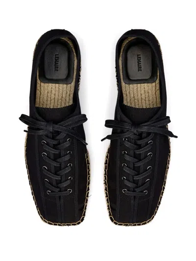 Lemaire Espadrilles Linoleum In Black