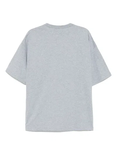 Chocoolate Embroidered Logo T-shirt In Grey