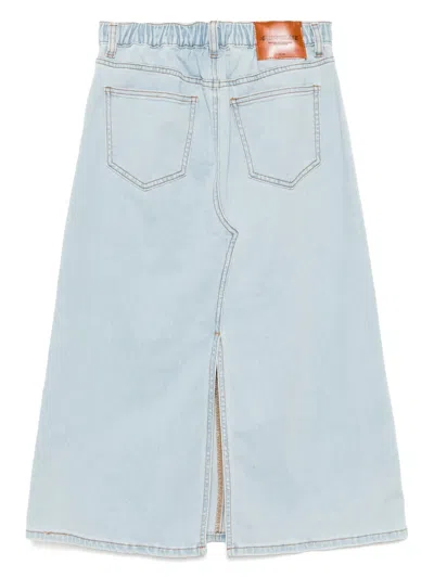 Chocoolate Denim Skirt In Blue
