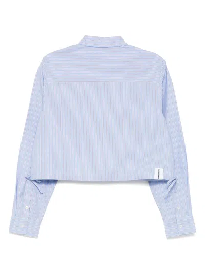 Chocoolate Striped Shirt In Blue